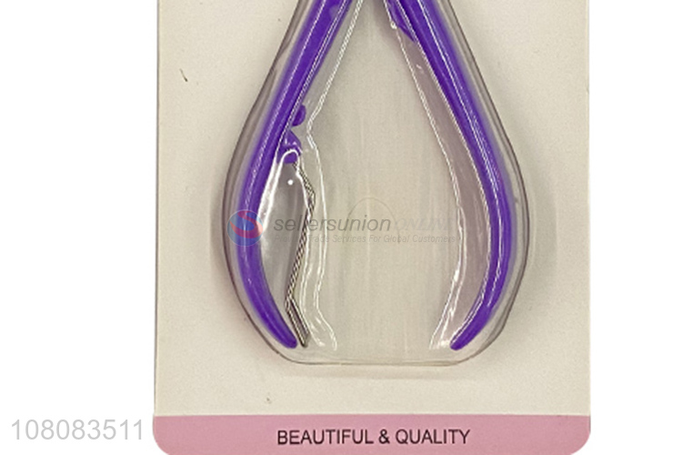 Best selling plastic cuticle nipper for beauty tools