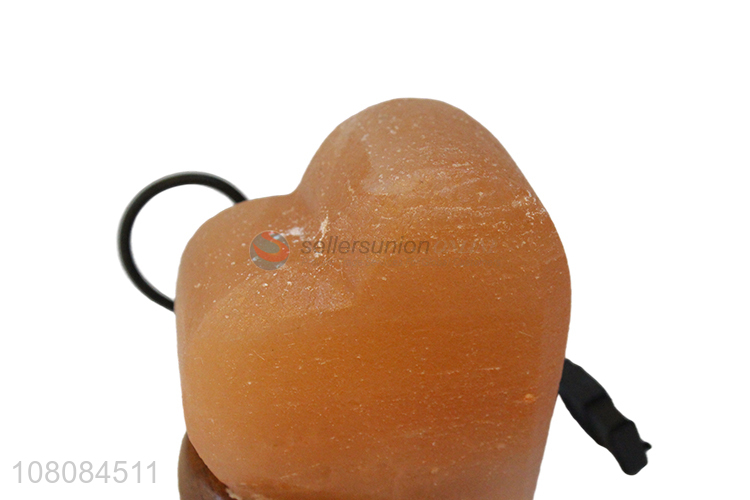 Wholesale price salt stone lamp home stone crafts ornaments