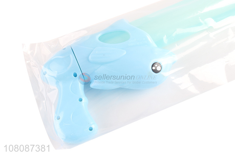 Cute Dolphin Design Plastic Water Shooter Outdoor Water Gun Toy