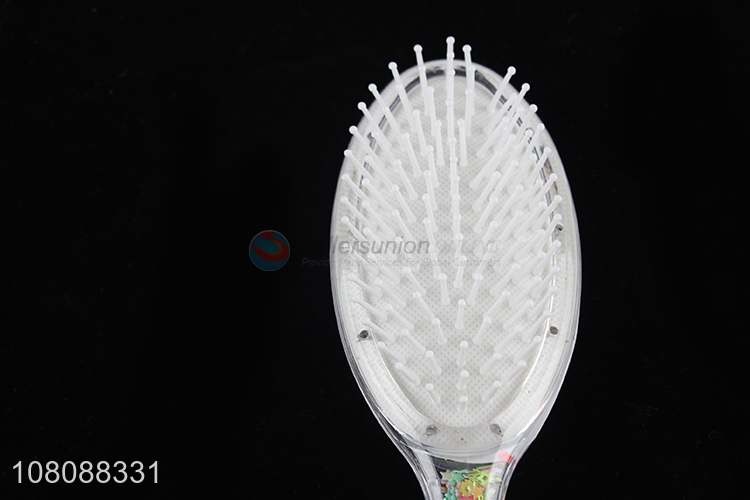 Latest products creative plastic massage hair brush comb