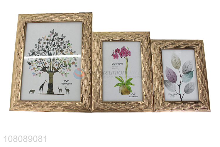 Good Sale Plastic Photo Frame Home Decorative Picture Frame