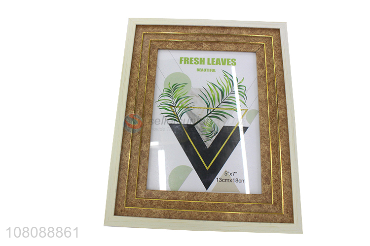 New Design Plastic Photo Frame Modern Picture Frame