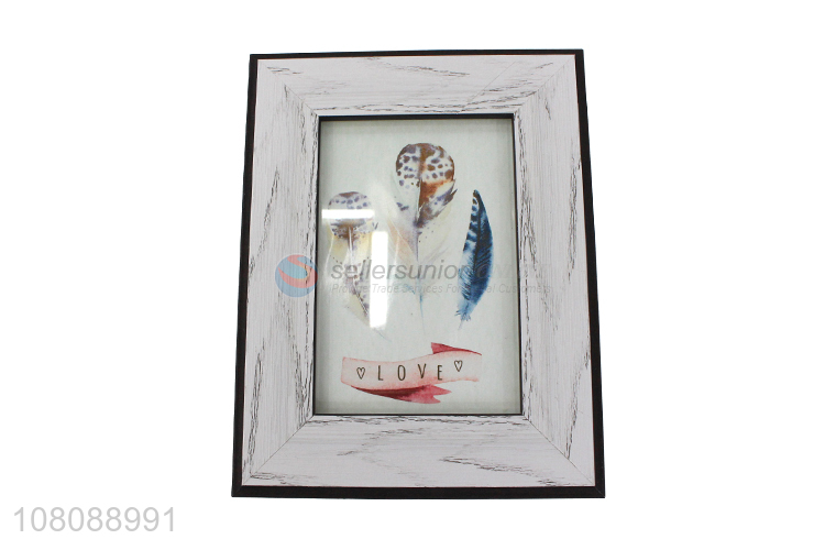 Best Price Plastic Photo Frame Home Desktop Picture Frame