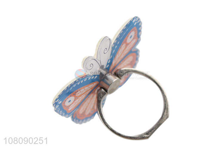 High quality butterfly finger ring portable phone holder