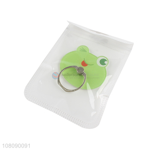 New arrival cartoon frog phone holder portable acrylic ring holder