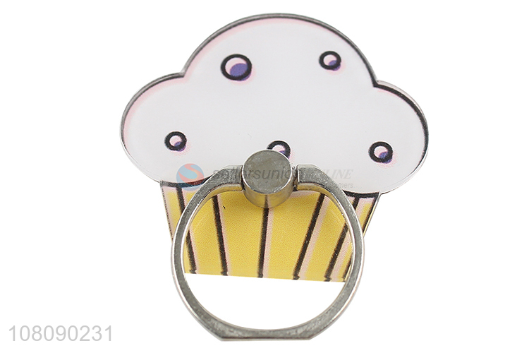 Factory Price Cartoon Acrylic Finger Ring Stand for CellPhone