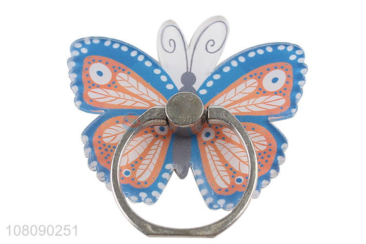 High quality butterfly finger ring portable phone holder