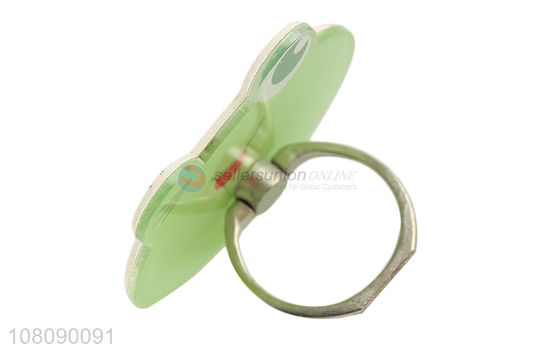 New arrival cartoon frog phone holder portable acrylic ring holder