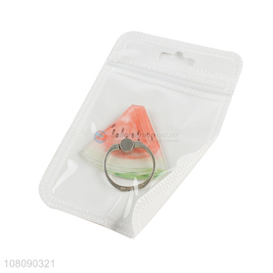 Top sale watermelon finger ring portable mobile phone holder