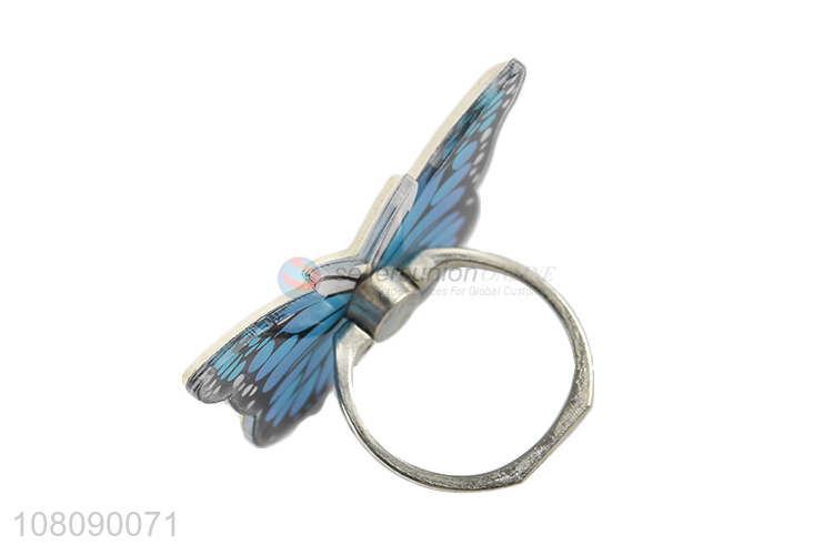 Factory wholesale butterfly desktop mobile phone ring holder