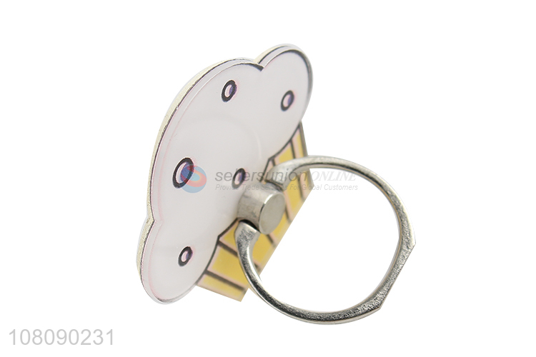 Factory Price Cartoon Acrylic Finger Ring Stand for CellPhone