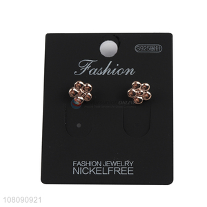 New Products Fancy Stud Earrings Ladies Ear Stud