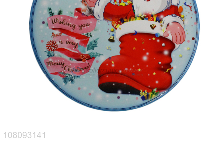 China supplier heat resistant Christmas coasters ceramic table mats