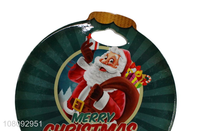 Yiwu market ceramic Christmas coster cork placemat dinning placemat