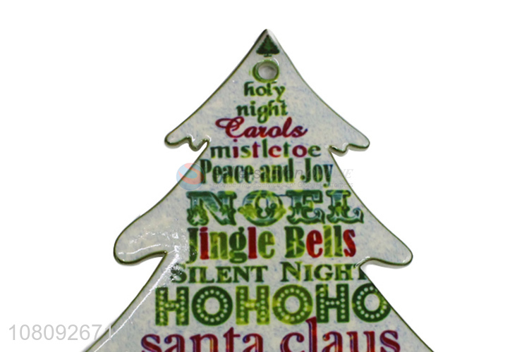 Good quality ceramic Christmas table mat ceramic drinks coffee coaster