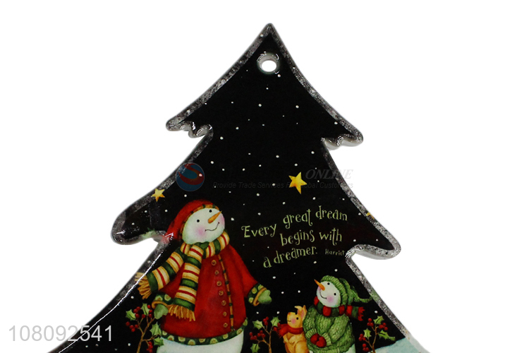 High quality heat resistant Xmas coasters ceramic pot holder placemat