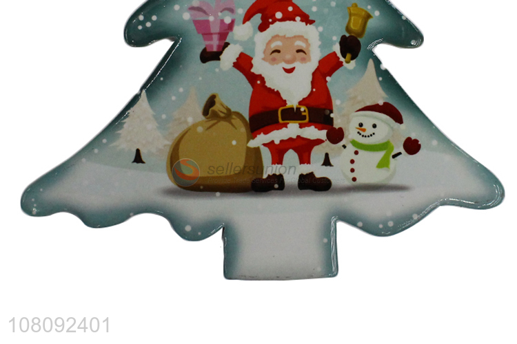 Yiwu market Christmas ceramic tea cup mat cork coaster for drinks