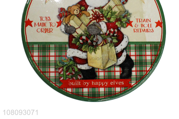 Best selling ceramic Christmas coffee coasters ceramic dining mats