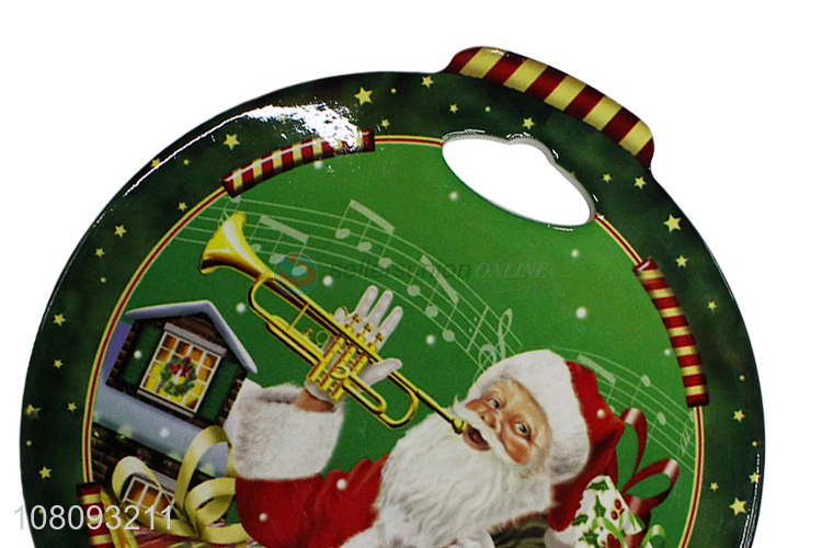 Low price water-absorbent Christmas ceramic coaster Xmas placemats
