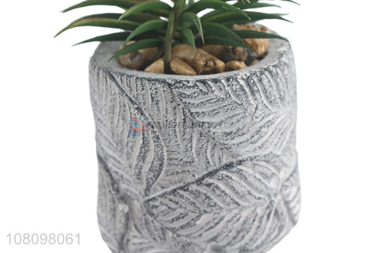 Good Sale Simulation Flower Pot Fashion Decorative Artificial Bonsai