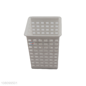 High quality plastic storage basket desktop sundries storage container