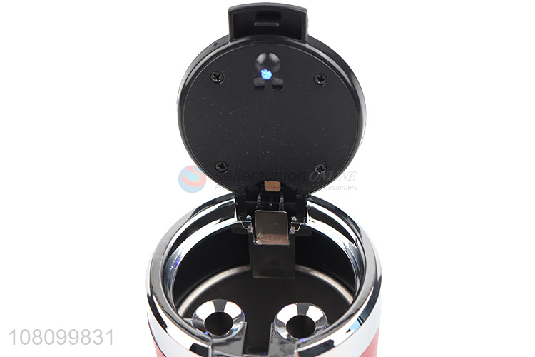 Wholesale custom logo led light car ashtray vehicle ashtray