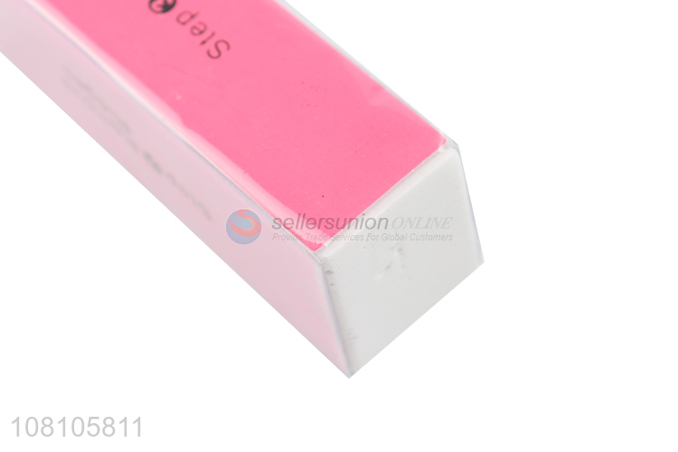 Good quality multicolor nail polishing tools nail file