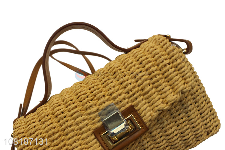 Fashion Style Handmade Straw Bag Summer Cross Body Bag