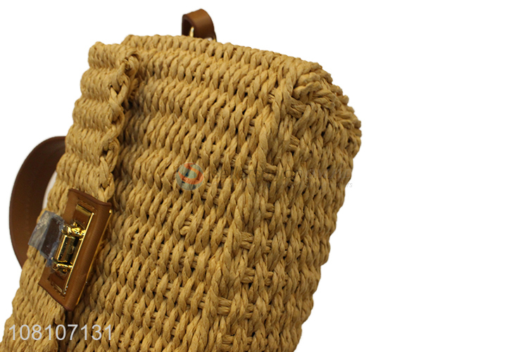 Fashion Style Handmade Straw Bag Summer Cross Body Bag