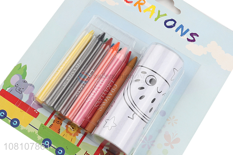 Popular products students stationery crayons set for sale