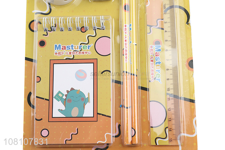 China factory 5pieces students school stationery set for sale