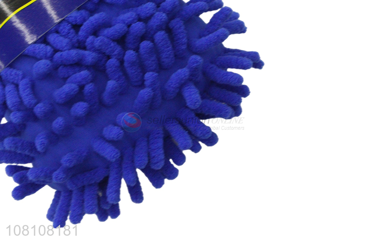 Best sale blue car wash chenille sponge for car cleaning