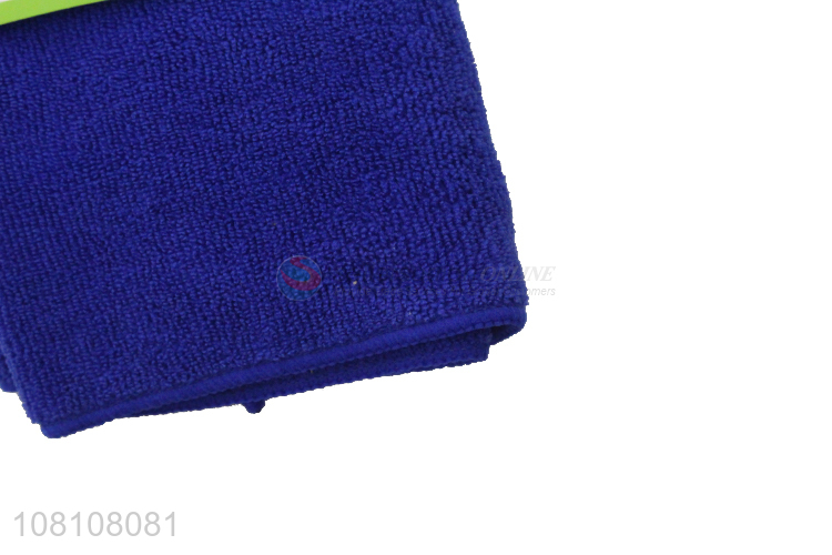 Most popular multicolor microfiber cleaning cloth set for car
