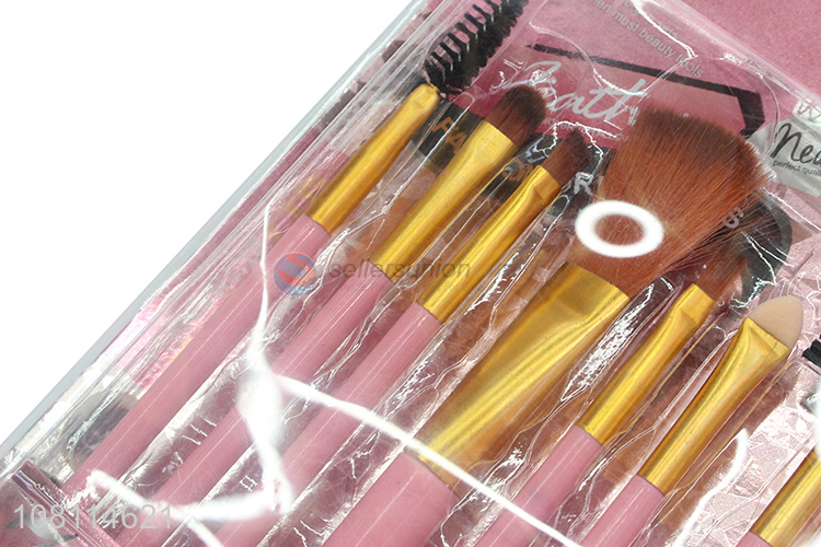 Best selling washable women fashion makeup brush set