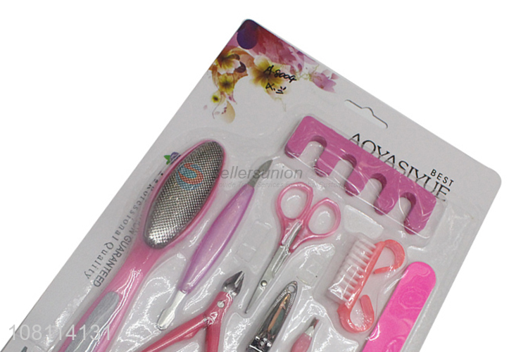 Factory price daily use nail care manicure set for sale