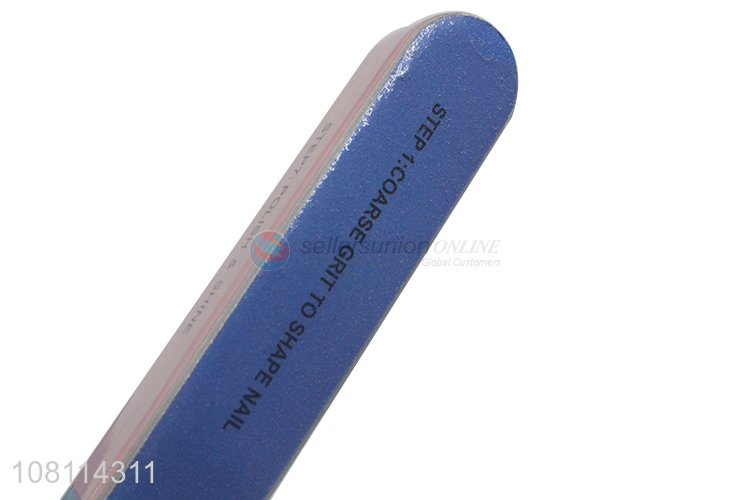 Hot sale colourful portable nail file for nail tools