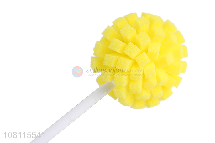 Hot selling sponge head cup cleaning brush with long plastic handle