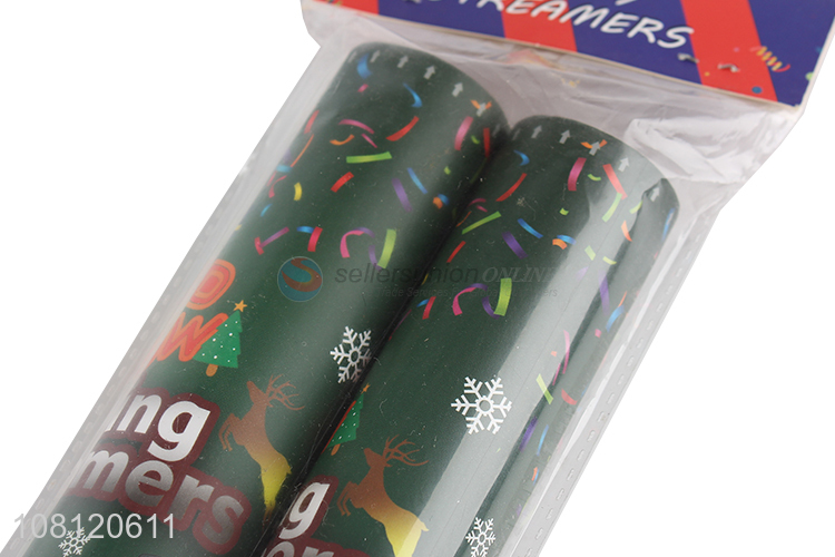 Best selling confetti cannons confetti poppers Christmas party supplies