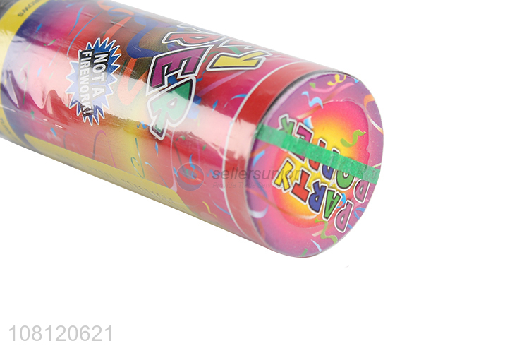 New arrival air compressed party confetti poppers for party celebration