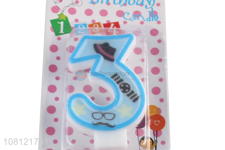 Popular products colourful birthday candle number candles