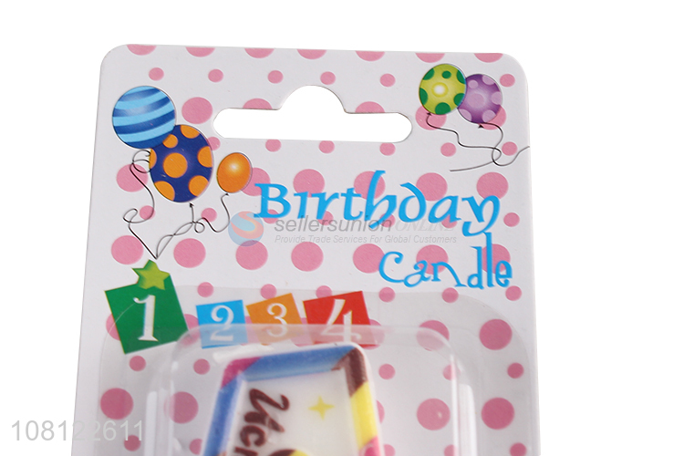 New products cake decoration birthday party number candle