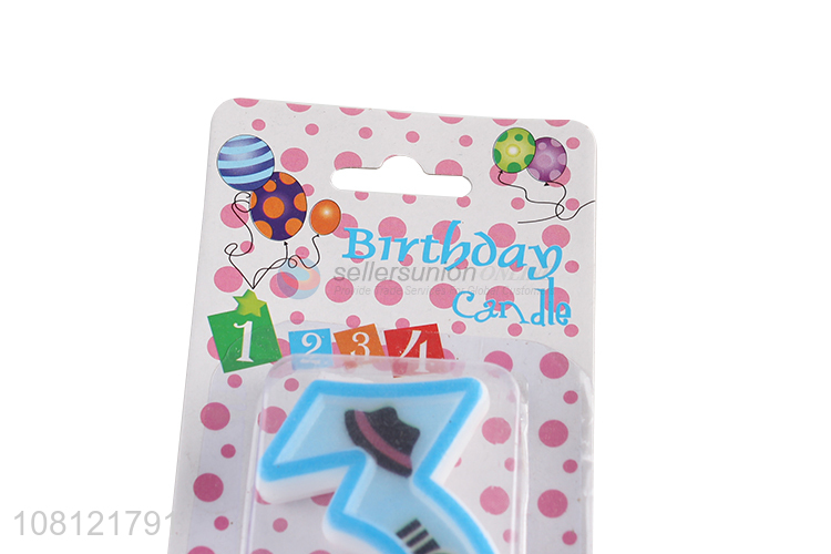 Popular products colourful birthday candle number candles