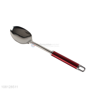 Yiwu wholesale silver stainless steel dinner spoon for kitchen