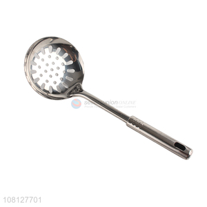 Good wholesale price stainless steel long handle colander