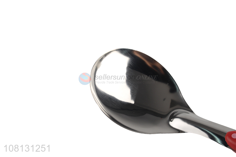 Good Price Stainless Steel Rice Scoop With Soft Handle