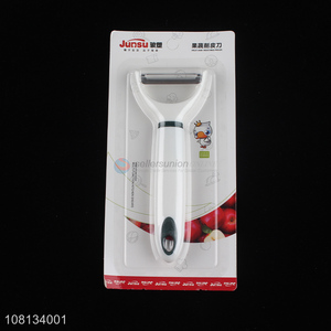 Good wholesale price white stainless steel fruit peeler