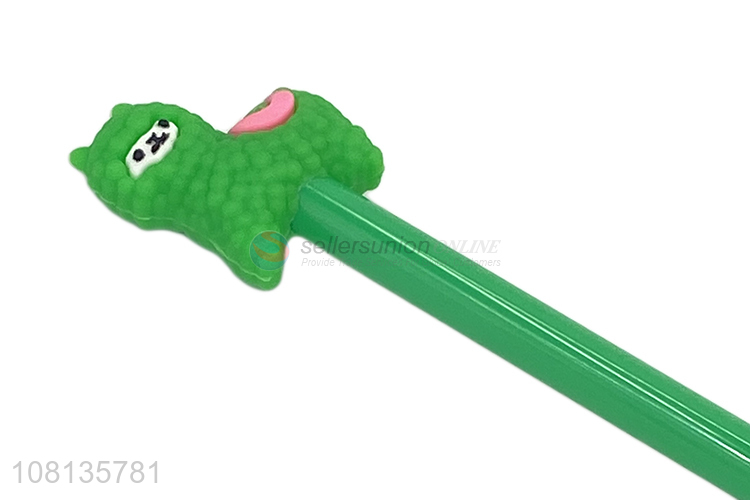 Hot Selling Cute Animal Plastic Gel Pen For Students