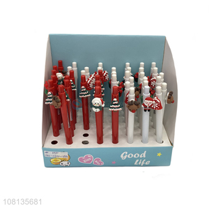 Fashion Design Christmas Series Gel Pen For Office