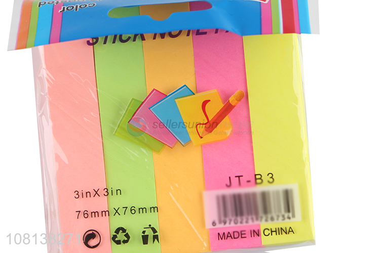 Popular product strong adhesive sticky notes for school