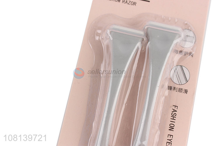 New arrival silver eyebrow trimmer ladies makeup tools